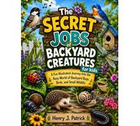 The Secret Jobs of Backyard Creatures for Kids: A Fun Illustrated Journey Into the Busy World of Backyard Bugs, Birds, and Small Wildlife