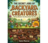The Secret Jobs of Backyard Creatures For Kids Aged 6 to 10: An Illustrated Fun Animal Encyclopedia To Learn About Nature (Secret Animal Jobs)