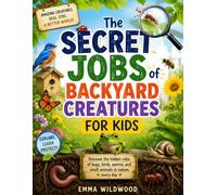 The Secret Jobs of Backyard Creatures For Kids: Discover the hidden roles of bugs, birds, worms, and small animals in nature