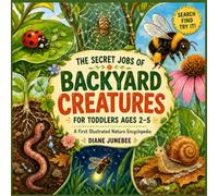 The Secret Jobs of Backyard Creatures for Toddlers Ages 2-5: First Illustrated Nature Encyclopedia to Identify and Learn About Tiny Backyard Animals-with Search & Find Fun Activity