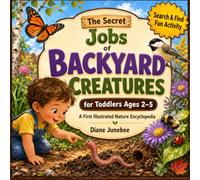 THE SECRET JOBS OF BACKYARD CREATURES FOR TODDLERS AGES 2-5: My First Illustrated Nature Encyclopedia to Identify and Learn About Tiny Backyard Animals-with Search & Find Fun Activity