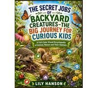 The Secret Jobs of Backyard Creatures-The Big Journey For Curious Kids: A Full-Color Visual Encyclopedia of Animals, Nature, and Their Habitats