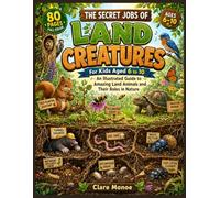 The Secret Jobs of Land Creatures For Kids Aged 6 to 10: An Illustrated Guide to Amazing Land Animals and Their Roles in Nature