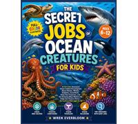 The Secret Jobs of Ocean Creatures for Kids: A Full-Color Illustrated Ocean Animal Encyclopedia About Sharks, Whales, Dolphins, Coral Reefs, Deep-Sea ... Our Oceans Thrive for Curious Kids Ages 6-12