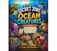The Secret Jobs of Ocean Creatures for Kids Aged 6 to 10: An Illustrated Ocean Animal Encyclopedia with Funny Facts, Hidden Objects, S nd-Find Adventures, Jokes, Riddles & Nature Learning