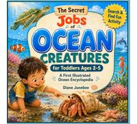 THE SECRET JOBS OF OCEAN CREATURES FOR TODDLERS AGES 2-5: My First Illustrated Ocean Encyclopedia to Identify and Learn About Amazing Sea Animals-with Search & Find Fun Activity