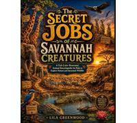 The Secret Jobs of Savannah Creatures: A Full-Color Illustrated Animal Encyclopedia for Kids to Explore Nature and Savannah Wildlife