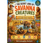The Secret Jobs of Savannah Creatures: A Kid-Friendly Illustrated Encyclopedia of Savanna Wildlife and Nature’s Hidden Helpers