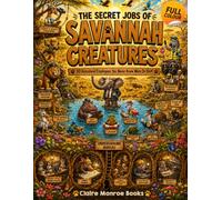 The Secret Jobs of Savannah Creatures For Kids Aged 6 to 10: An Illustrated Fun Animal Encyclopedia To Learn About Nature | Full-Color Illustrated Edition (Secret Animal Jobs)