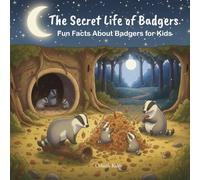 The Secret Life of Badgers: Fun Facts About Badgers for Kids (Wild Animal Facts for Kids)
