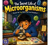 The Secret Life of Microorganisms: A Fun Science Adventure About Tiny Germs, Friendly Bacteria, Viruses, and the Invisible World for Curious Kids Ages 7-11