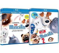 The Secret Life of Pets 2-Movie Blu-ray Collection: The Secret Life of Pets / The Secret Life of Pets [Bluray] Plus 5 Bonus Mini-Movies [Spanish Artwork]