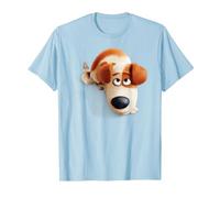 The Secret Life of Pets MAX Camiseta, Hombre, Azul Bebé, S