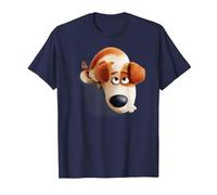 The Secret Life of Pets MAX Camiseta, Hombre, Azul Marino, S