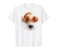The Secret Life of Pets MAX Camiseta, Hombre, Blanco, S