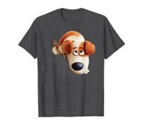The Secret Life of Pets MAX Camiseta, Hombre, Jaspeado Oscuro, S