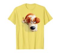 The Secret Life of Pets MAX Camiseta, Hombre, Limón, L