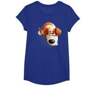 The Secret Life of Pets MAX Camiseta, Niñas, Azul Real, M