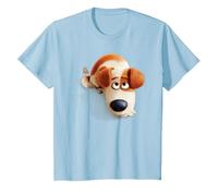 The Secret Life of Pets MAX Camiseta, Niños, Azul Bebé, 3 años