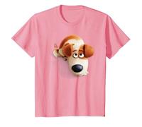 The Secret Life of Pets MAX Camiseta, Niños, Rosado, 12 años
