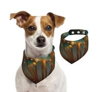 The Secret of Mushrooms - Pañuelos de doble cara para perros, bufanda reversible de algodón para perros pequeños y grandes, accesorios de impresión única para cachorros