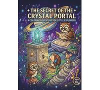 The Secret of the Crystal Portal: A Coloring Adventure for Little Explorers: Coloring Book for Kids Ages 8 and Up - Join Brave Owls on a Journey Through Magic Galaxies and Sparkling Crystal Worlds