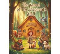 THE SECRET OF THE SHEPHERD'S STAFF: A Christian Coloring & Activity Book for Kids Ages 4-10 | 42 Story Pages with Bible Verses, Mazes, Hidden Pictures & Color-by-Letter