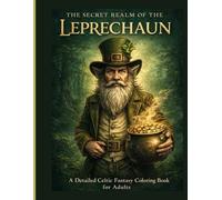 THE SECRET REALM OF THE LEPRECHAUN: A Detailed Celtic Fantasy Coloring Book for Adults