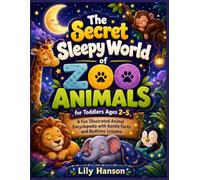 The Secret Sleepy World of Zoo Animals for Toddlers Ages 2-5: A Fun Illustrated Animal Encyclopedia with Gentle Facts and Bedtime Lessons