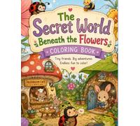 The Secret World Beneath the Flowers Coloring and Activities Book: Cute Coloring Book for Kids Featuring Adorable Forest Friends, Flowers, Bees, ... search different bugs and insects everywhere
