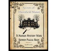 The Secrets of Thonfield Manson: Murder Mystery Word Search Puzzle Book