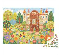 The Selfish Giant Puzzle 1000 Piezass Recyclable Fairy Tale Art Senior Puzzles Juego Educativo Descompresión Ideal for Family and Friends Cumpleañoss 70x50cm/1000pcs