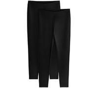 THE SET Mujeres Pack de 2 Leggings de Punto Roma Negro 48