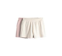 THE SET Mujeres Pack de 2 Pantalones Cortos de chándal Pink/Oatmeal M