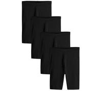THE SET Mujeres Pack de 4 Pantalones Cortos de Ciclismo Negro 40