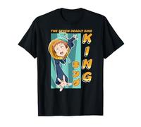 The Seven Deadly Sins King Colorful Portrait Anime Camiseta
