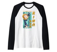 The Seven Deadly Sins King Colorful Portrait Anime Camiseta Manga Raglan