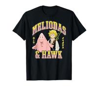 The Seven Deadly Sins Meliodas & Hawk Portrait Anime Camiseta