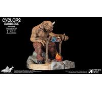 The seventh voyage of sinbad: cyclops barbacoa diorama scene
