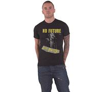 The Sex Pistols Camiseta Pretty Vacant Coaches Band Logo Oficial Unisex Azul, Negro , XL