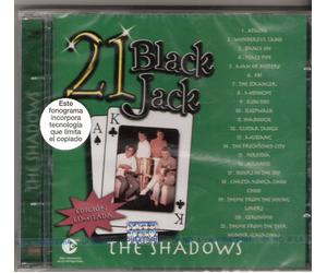 The Shadows "Black Jack" 1. Apache 2 Wonder Land 3 Dance on 4 Peace Pipe 5 Man of Mistery 6 Fbi 7 the Stanger 8. Midnight 9 Kno-tiki 10 Sleepwalk 11. Shadoogie 12-guitar 13-mustang 14-the Frightened City 15- Perfidia 16 Atlantis 17-riders in the Sky 18- Chatta Nooga Choo Choo 19 Theme From the Young Lovers 20- Eronimo 21-deep From the Gunter (Cavatina)