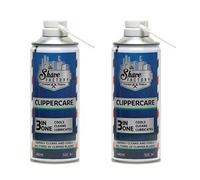 The Shave Factory Clippercare - Espray para cuchillas (400 ml, 2 unidades)