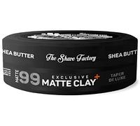 The Shave Factory Exclusiva arcilla mate de 150 ml 99 Taper De Luxe con manteca de karité Extra Hold