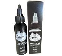 The Shave Factory Ink Color Enhancement No Drip - Color Negro para Barba y Contornos - Resistente al Agua Spray Relleno Línea para Aerógrafo 60g