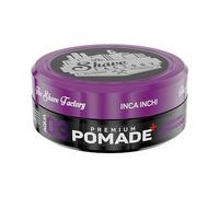 The Shave Factory Pomada prémium de 150 ml 03 Fauxhawk Extravaganza con brillo extra Inca Inchi Extra Hold