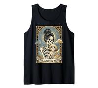 The Shih Tzu Mom Tarot Card Carta del Tarot Perro Camiseta sin Mangas