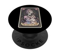 The Shih Tzu Mom Tarot Card Carta del Tarot Perro PopSockets PopGrip Adhesivo