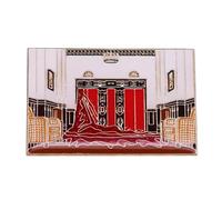 The Shining Blood Elevator Flood Overlook Hotel Horror Movie 1.3" Pin Insignia esmaltada, 1.3 Inches, Esmalte, Esmalte