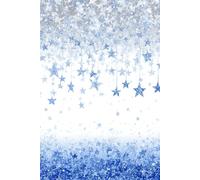 The shining blue five-pointed stars: Work Notebook, Funny Office Gift for Women, Coworker, Boss, Secret Santa Gag Gift (Blank Lined Journal)