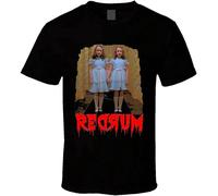 The Shining Horror Movie Book Redrum Twins - Camiseta unisex para hombre, Negro , S